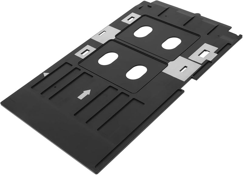 DOITOOL PVC Card Printer Tray Double Slot Design Easy Install for Home Office School Use - Image 1